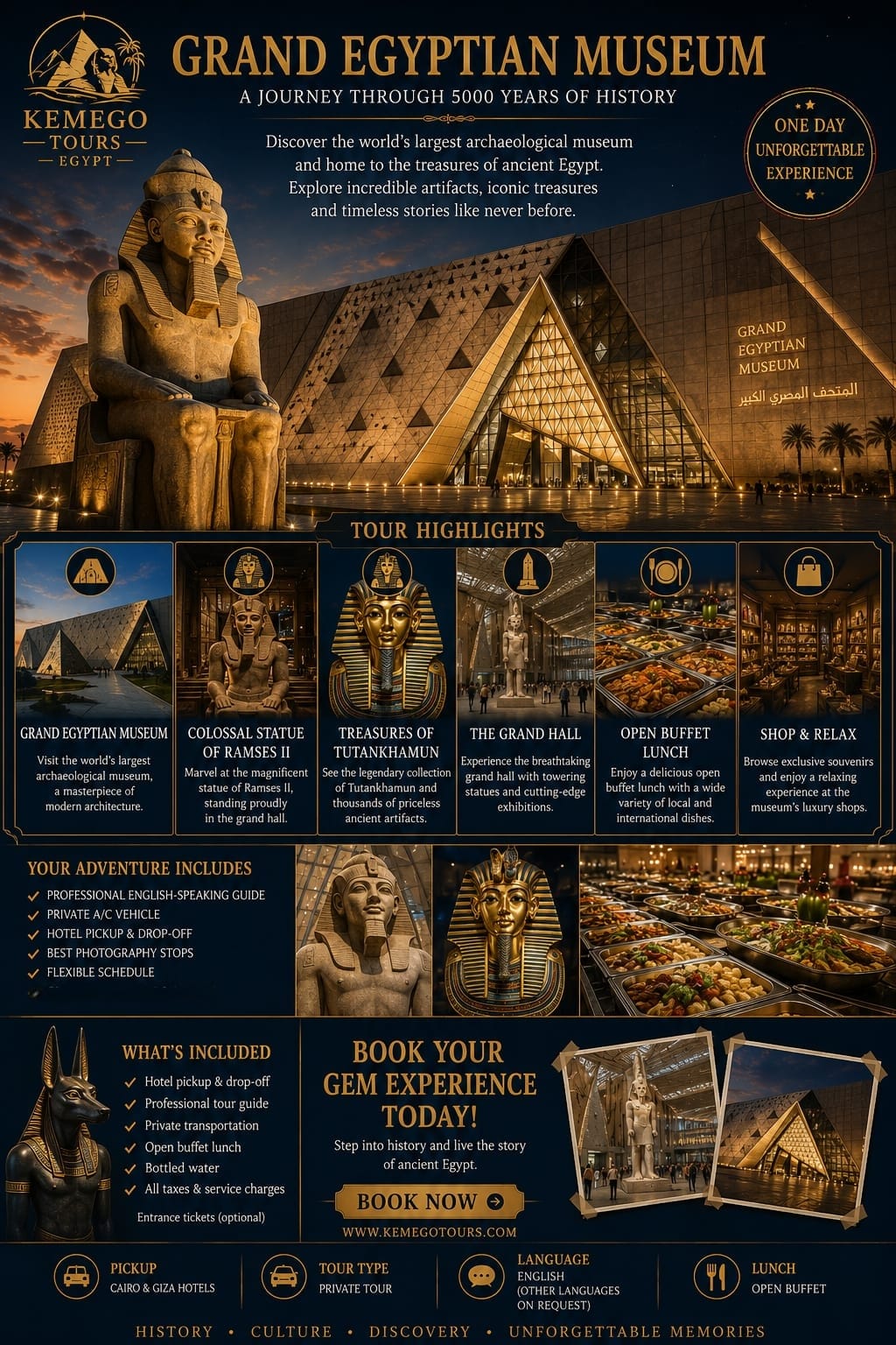 DISCOVER THE GRAND EGYPTIAN MUSEUM